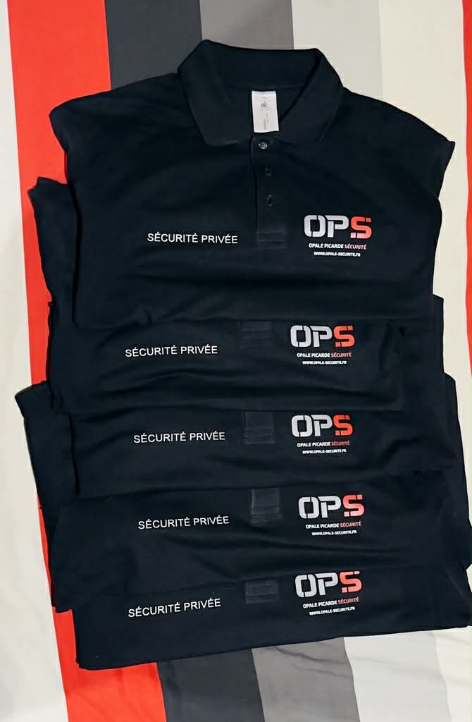 Flocage de t-shirts pour une équipe événementielle